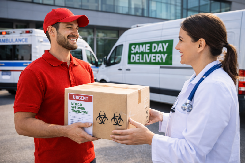 same day medical courier