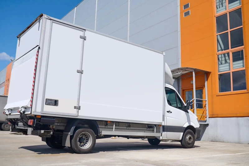 Same Day Courier van