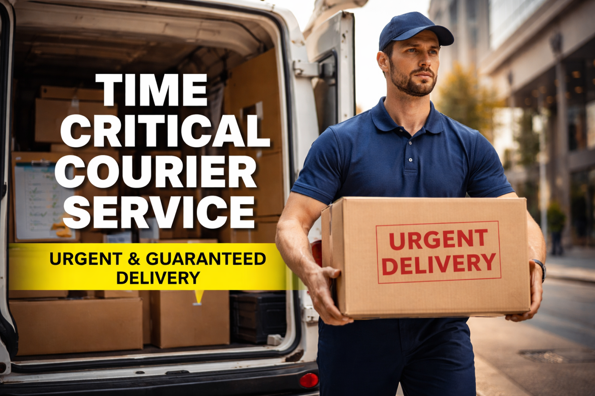 Time critical courier service